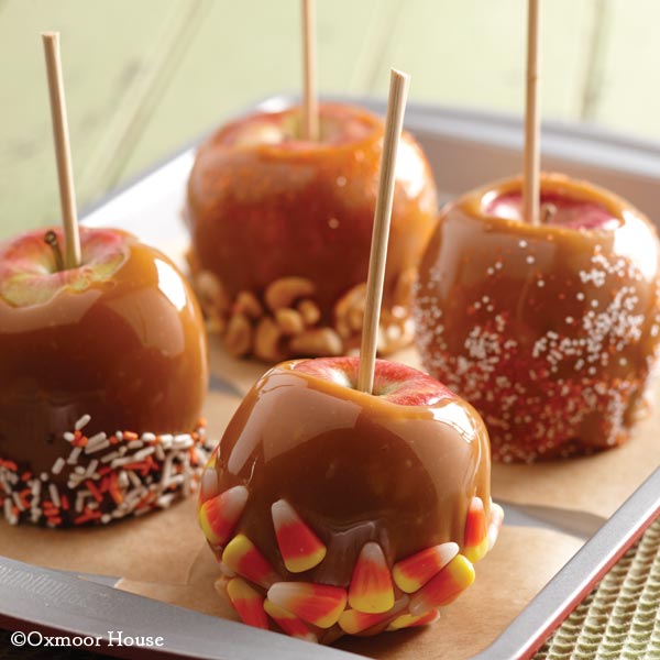 sticky sweet caramel apples