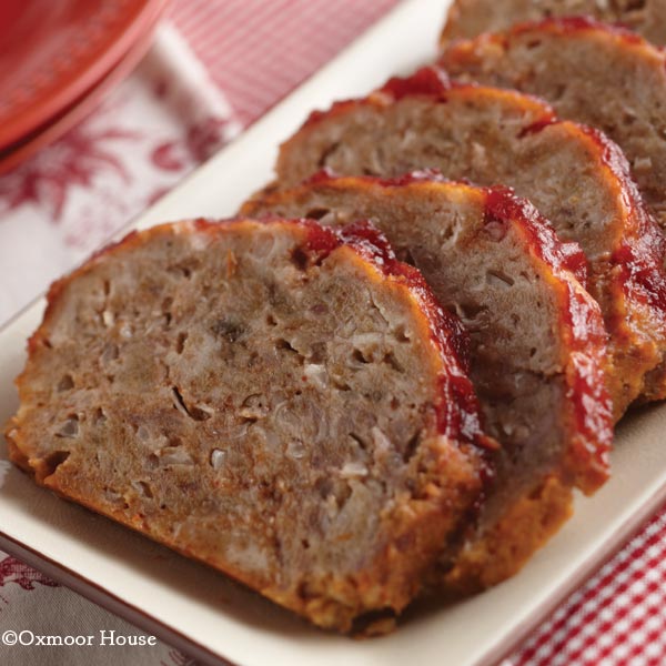 Gooseberry Patch Recipes Turkey Meatloaf with Cranberry Glaze from