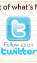 Follow us on Twitter